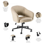 Chaise de bureau moderne Mid-Century pour le télétravail