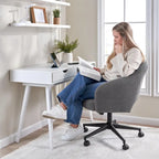 Chaise de bureau moderne Mid-Century pour le télétravail