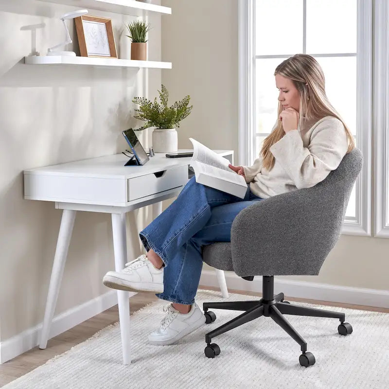 Chaise de bureau moderne Mid-Century pour le télétravail