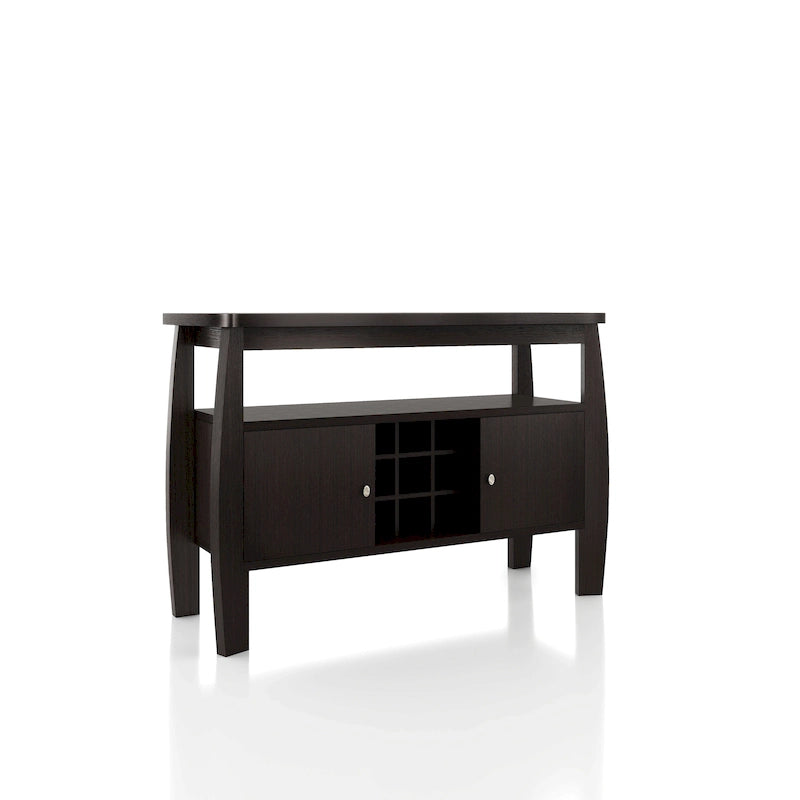Table buffet 1 étagère Cappuccino de 51 pouces