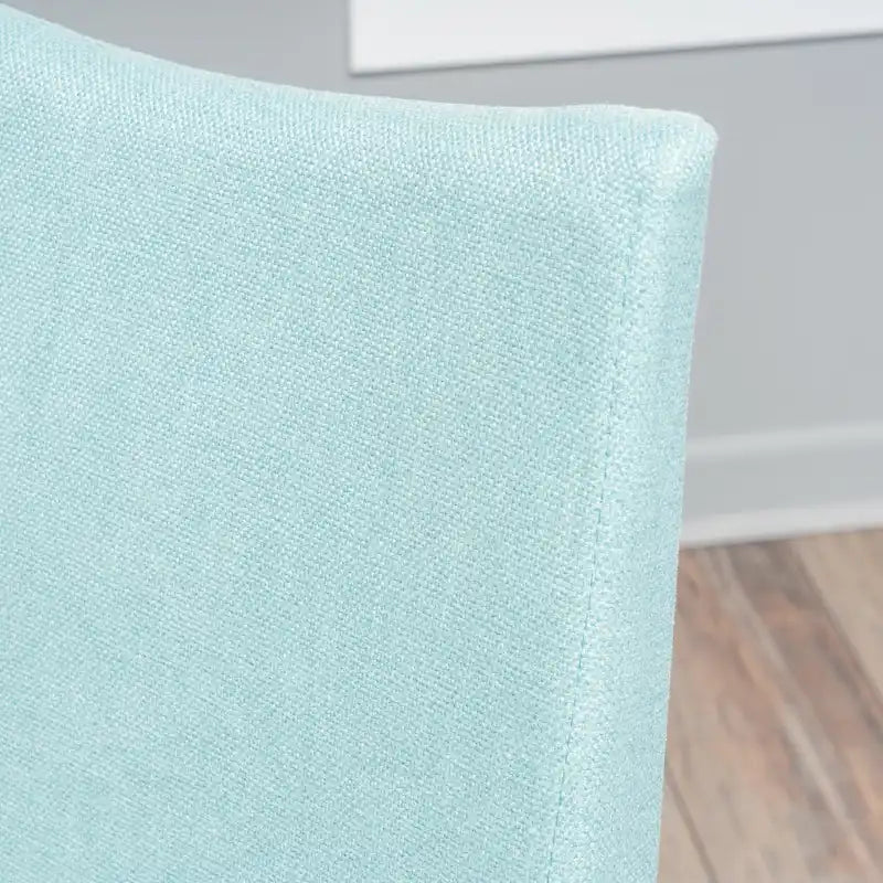 Chaise de salle à manger en tissu de style Mid-Century (lot de 2)