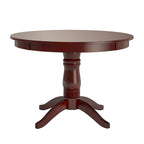 Table à manger à pied central
