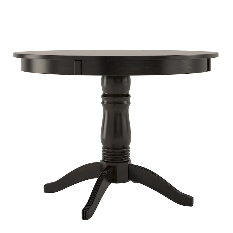 Table à manger à pied central