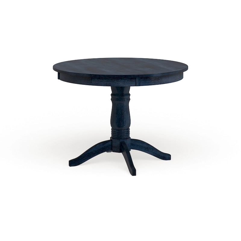 Table à manger à pied central
