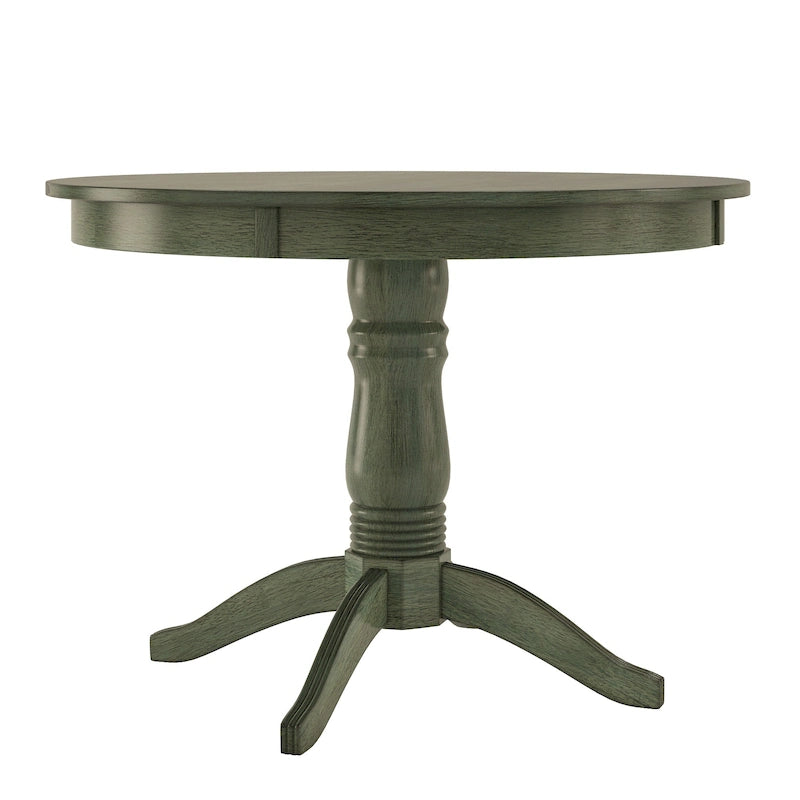 Table à manger à pied central