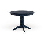 Table à manger à pied central