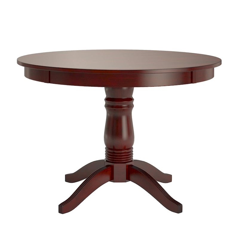 Table à manger à pied central