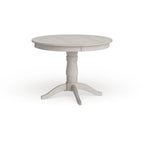 Table à manger à pied central