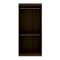 35.9 Armoire double ouverte moderne avec 2 tringles de suspension