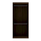 35.9 Armoire double ouverte moderne avec 2 tringles de suspension