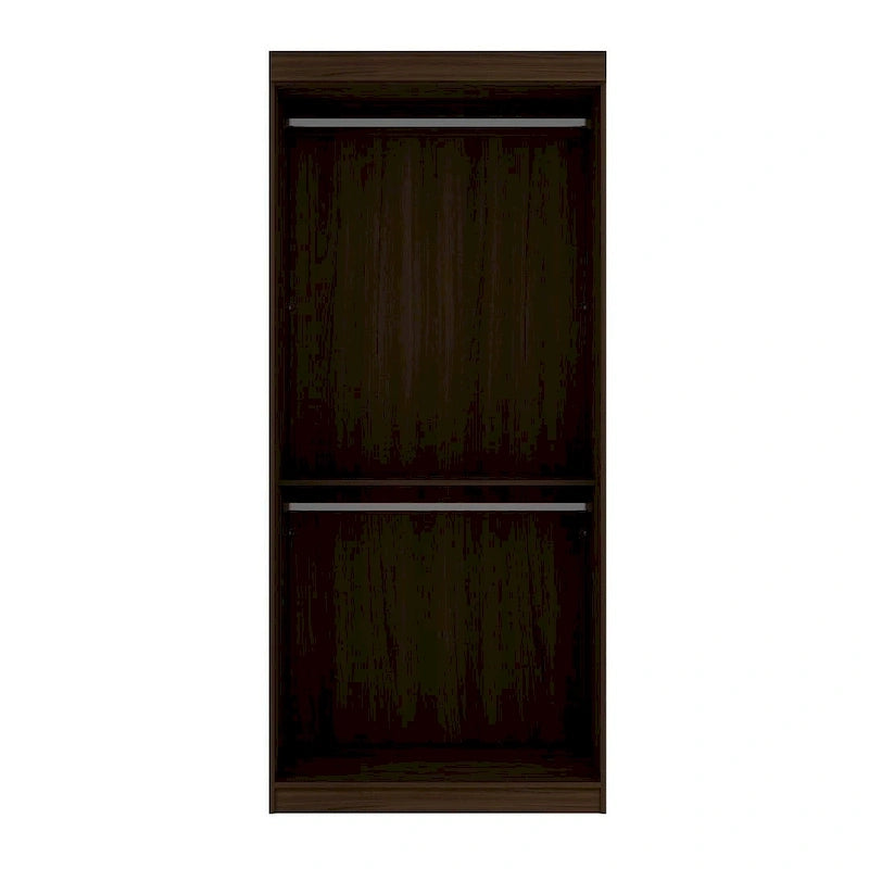 35.9 Armoire double ouverte moderne avec 2 tringles de suspension