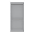 35.9 Armoire double ouverte moderne avec 2 tringles de suspension