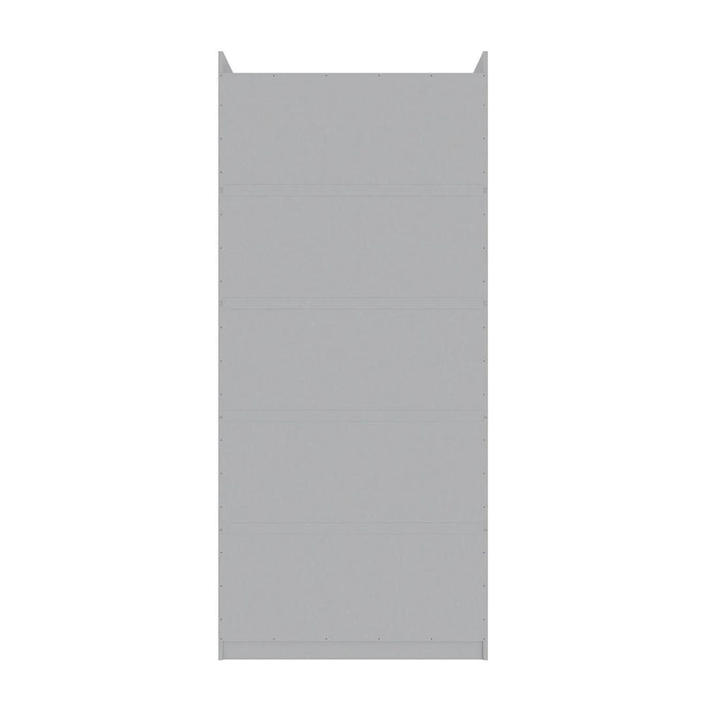 35.9 Armoire double ouverte moderne avec 2 tringles de suspension