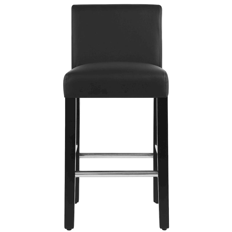 Tabourets de bar hauteur comptoir, lot de 2, hauteur d'assise 66 cm, avec dossier