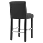 Tabourets de bar hauteur comptoir, lot de 2, hauteur d'assise 66 cm, avec dossier