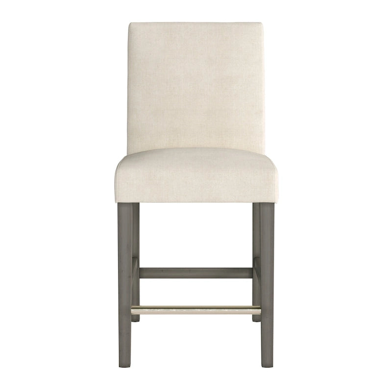 Tabouret de bar rembourré hauteur comptoir 63,5 cm