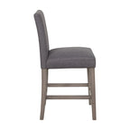 Tabouret de bar rembourré hauteur comptoir 63,5 cm