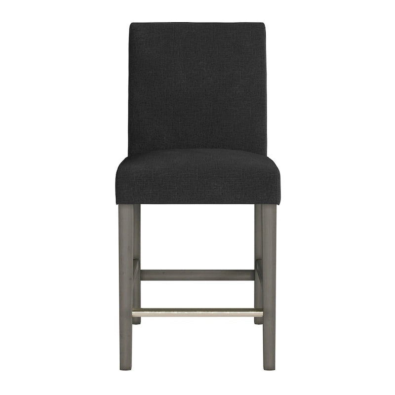 Tabouret de bar rembourré hauteur comptoir 63,5 cm