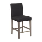 Tabouret de bar rembourré hauteur comptoir 63,5 cm