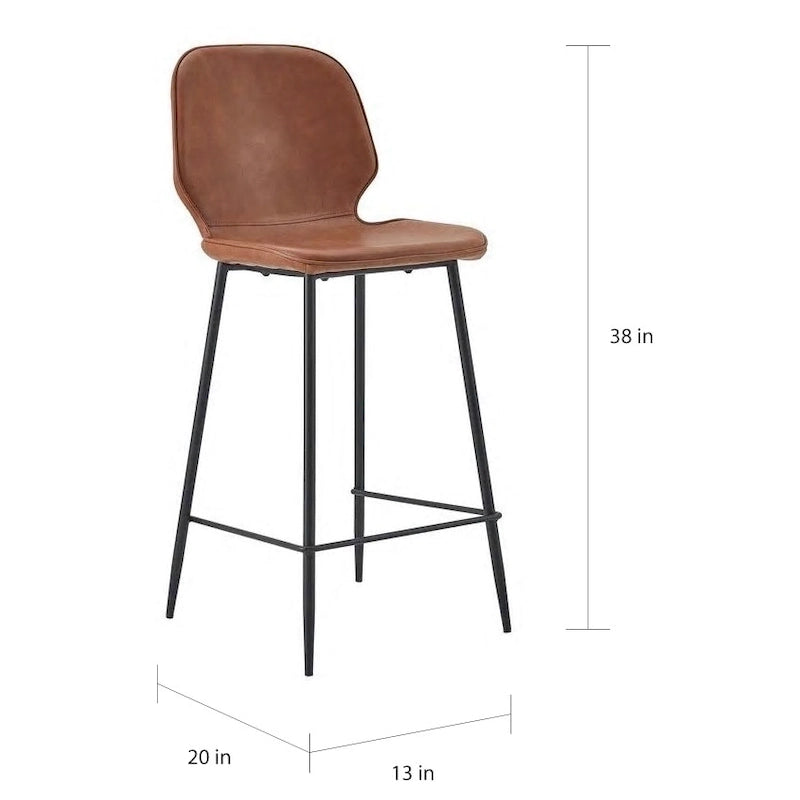 Tabouret de bar de 26 pouces (ensemble de 2)
