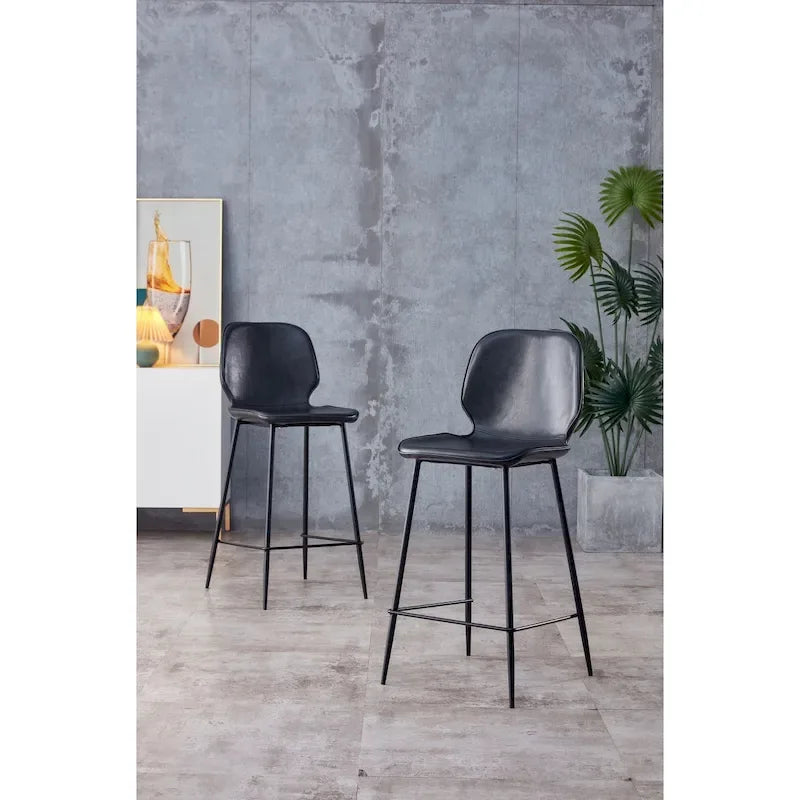 Tabouret de bar de 26 pouces (ensemble de 2)