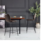 Tabouret de bar de 26 pouces (ensemble de 2)