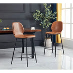 Tabouret de bar de 26 pouces (ensemble de 2)