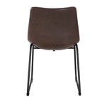 Chaise de salle à manger en similicuir (lot de 2)