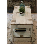 Table basse de ferme originale faite à la main en bois de récupération