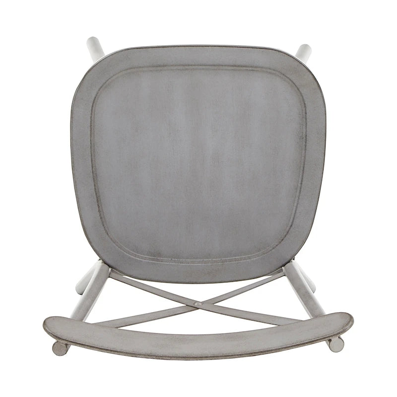 Chaises de salle à manger en métal (lot de 2)