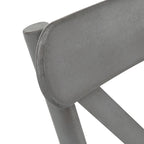 Chaises de salle à manger en métal (lot de 2)