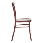 Chaises de salle à manger en métal (lot de 2)