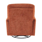 Ensemble de 2 fauteuils de relaxation inclinables manuellement pivotants à 360 degrés