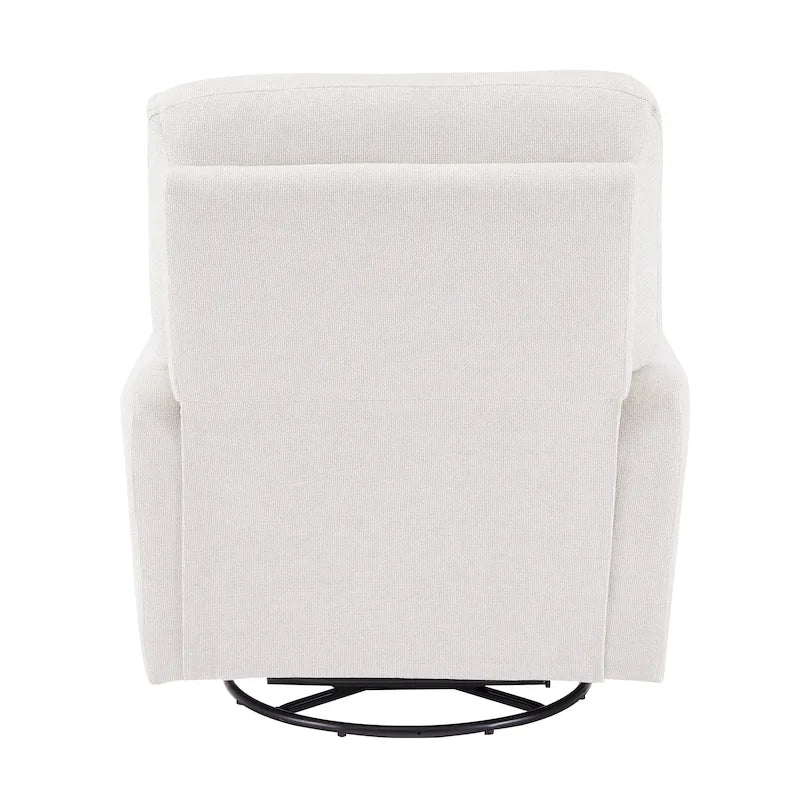 Ensemble de 2 fauteuils de relaxation inclinables manuellement pivotants à 360 degrés