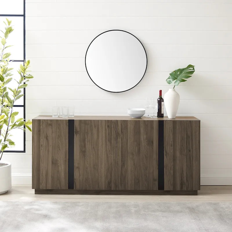 Buffet minimaliste 4 portes de 70 pouces