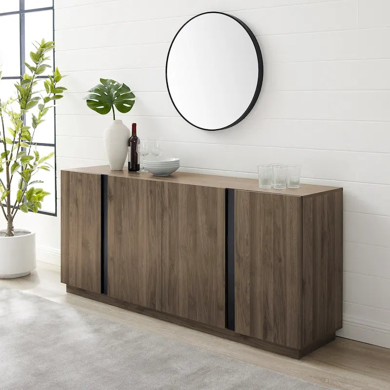Buffet minimaliste 4 portes de 70 pouces