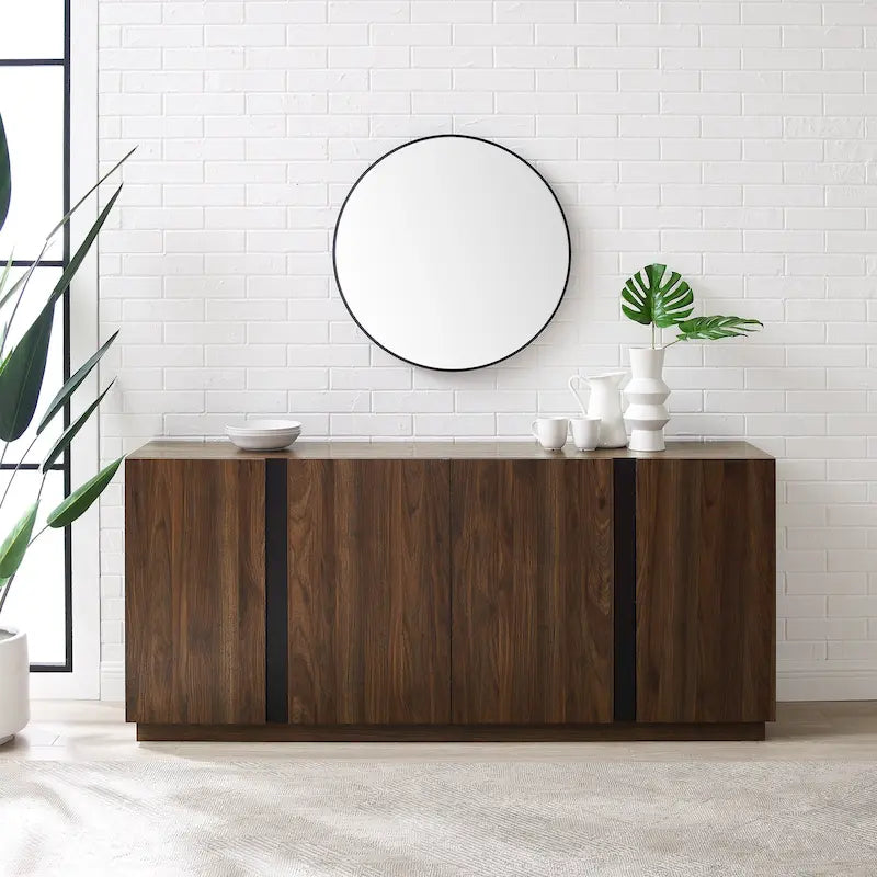 Buffet minimaliste 4 portes de 70 pouces