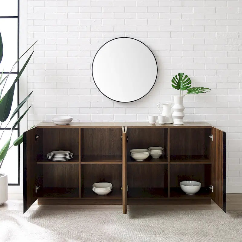 Buffet minimaliste 4 portes de 70 pouces
