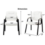 Fauteuils de bureau de direction en cuir de qualité supérieure avec accoudoirs rembourrés