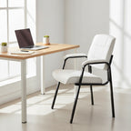 Fauteuils de bureau de direction en cuir de qualité supérieure avec accoudoirs rembourrés