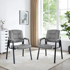 Fauteuils de bureau de direction en cuir de qualité supérieure avec accoudoirs rembourrés