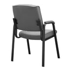 Fauteuils de bureau de direction en cuir de qualité supérieure avec accoudoirs rembourrés