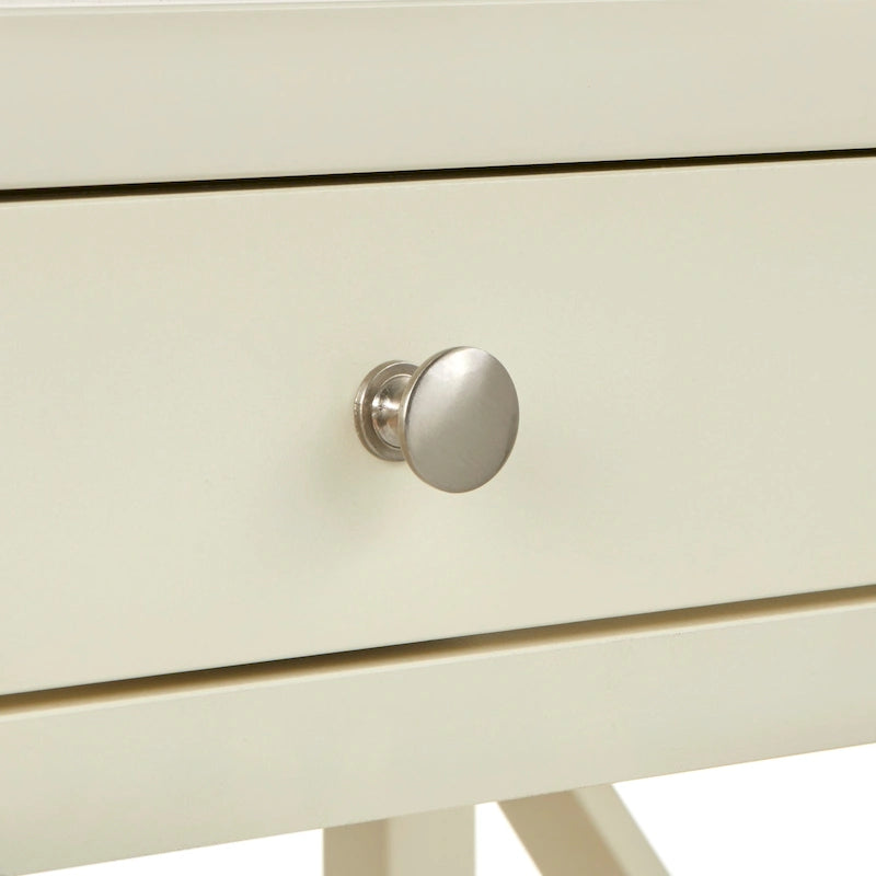 Bureau en bois de ferme à cadre en X Simple Living