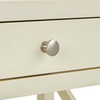 Bureau en bois de ferme à cadre en X Simple Living