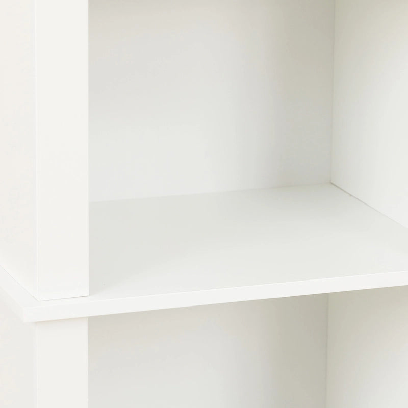 Meuble de salle de bain colonne en MDF blanc de 170 cm avec rangement à linge