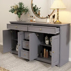 Bibliothèque Meuble de Rangement Buffet Laqué Commode