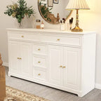 Bibliothèque Meuble de Rangement Buffet Laqué Commode