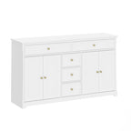 Bibliothèque Meuble de Rangement Buffet Laqué Commode