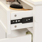 Bibliothèque Meuble de Rangement Buffet Laqué Commode