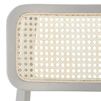 Chaise de salle à manger en rotin - L 17 x P 20 x H 32 - 17Lx20Px32H